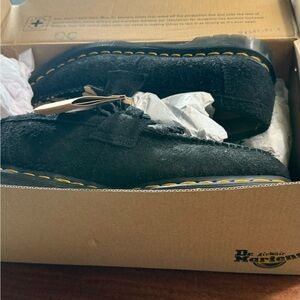 Dr. Martens Black Loafers with Textured Sole